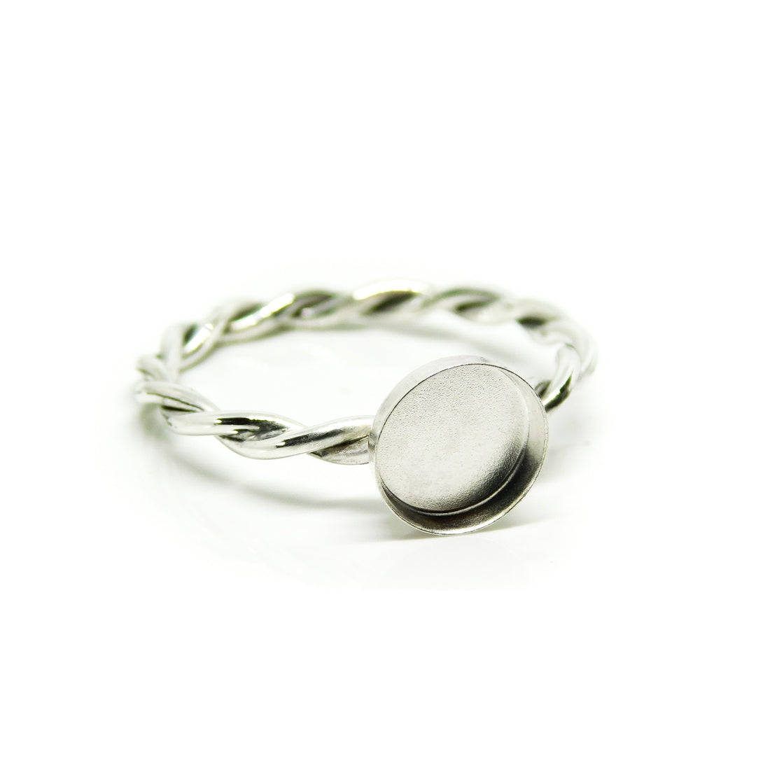 Twisted Ring Setting ⋆ Keepsaker Supplies ⋆ Breastmilk Ring